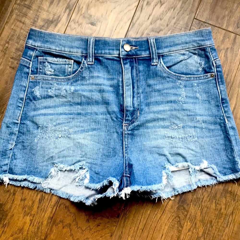 SP Black Label Distressed Denim Shorts - 29